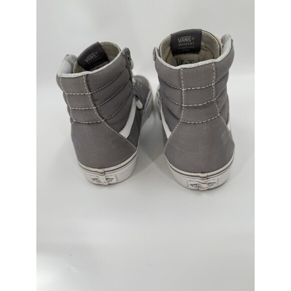 Vans Sk8-Hi Unisex Frost Grey High Top Canvas Shoe Men 7.5 / Women's 9 - Picture 8 of 10